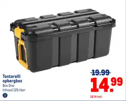 Makro Tontarelli opbergbox aanbieding