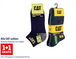 Makro Alle CAT sokken aanbieding