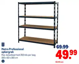 Makro Metro Professional opbergrek aanbieding
