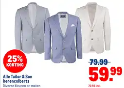 Makro Alle Tailor & Son herencolberts aanbieding