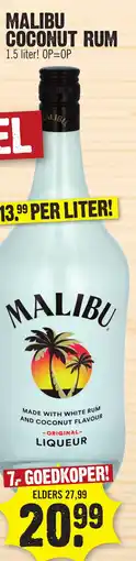 Super Dirck 3 Malibu coconut rum aanbieding