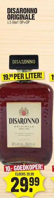 Super Dirck 3 Disaronno originale aanbieding