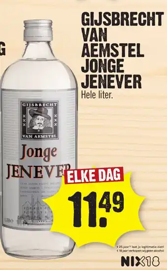 Super Dirck 3 GIJSBRECHT Van aemstel jonge jenever aanbieding