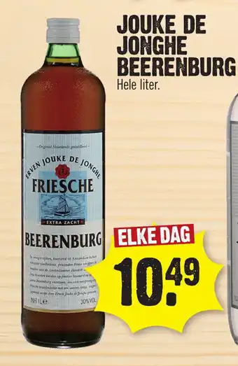 Super Dirck 3 Jouke de jonghe beerenburg aanbieding