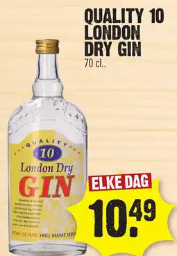 Super Dirck 3 Quality 10 london dry gin aanbieding