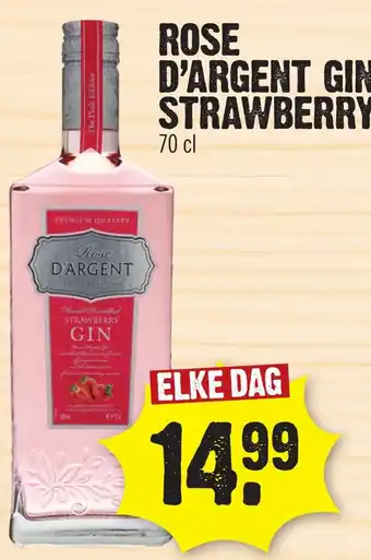 Super Dirck 3 Rose D'argent gin strawberry aanbieding