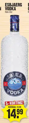 Super Dirck 3 Esbjaerg vodka aanbieding