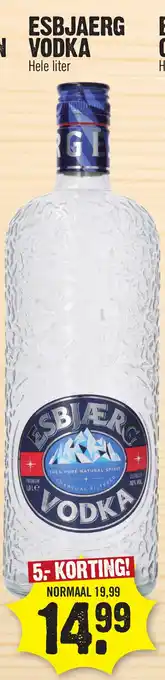 Super Dirck 3 Esbjaerg vodka aanbieding