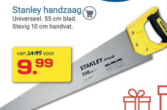 Kluswijs Stanley handzaag aanbieding