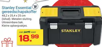 Kluswijs Stanley Essential gereedschapskoffer aanbieding