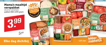Dagwinkel Mama's maaltijd verspakket aanbieding