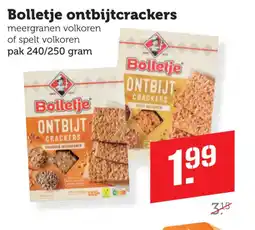 Dagwinkel Bolletje ontbijtcrackers aanbieding