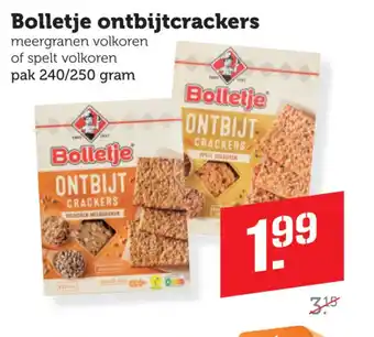 Dagwinkel Bolletje ontbijtcrackers aanbieding