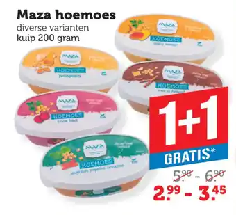 Dagwinkel Maza hoemoes aanbieding