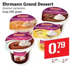 Dagwinkel Ehrmann Grand Dessert aanbieding