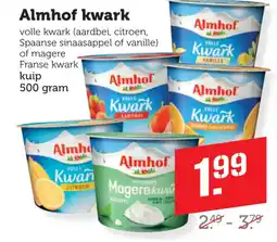 Dagwinkel Almhof kwark aanbieding
