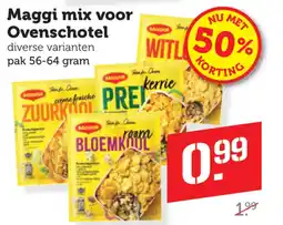 Dagwinkel Maggi mix voor Ovenschotel aanbieding