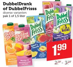 Dagwinkel DubbelDrank of DubbelFrisss aanbieding