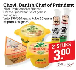 Dagwinkel Chovi, Danish Chef of Président aanbieding