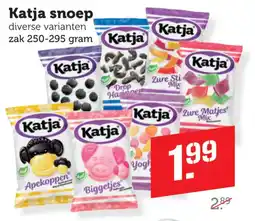 Dagwinkel Katja snoep aanbieding
