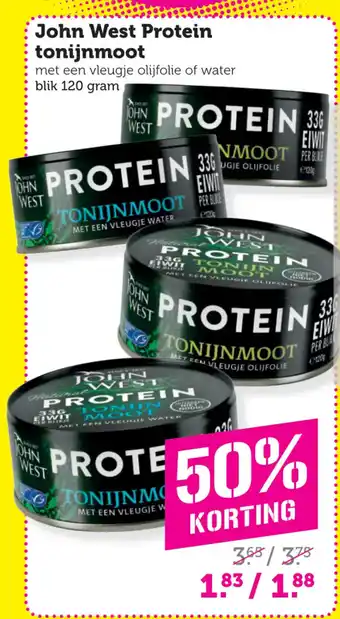 Dagwinkel John West Protein tonijnmoot aanbieding