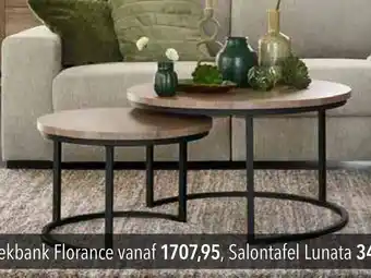 Pronto wonen Salontafel Lunata aanbieding