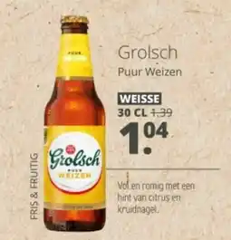 Mitra Grolsch Puur Weizen aanbieding