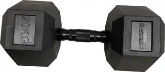 Bol.com db skills 20KG dumbbell 1 STUK - gewichten - fitness - sport aanbieding