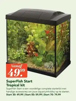 Discus SuperFish Start Tropical kit aanbieding