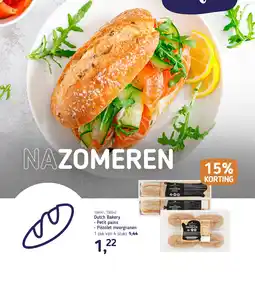 Van Hoeckel Dutch Bakery aanbieding