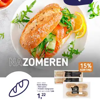 Van Hoeckel Dutch Bakery aanbieding