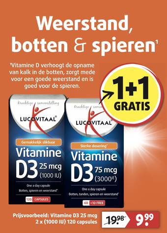 Lucovitaal Vitamine D aanbieding