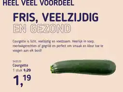 Van Hoeckel Courgette aanbieding