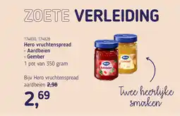 Van Hoeckel Hero vruchtenspread aanbieding