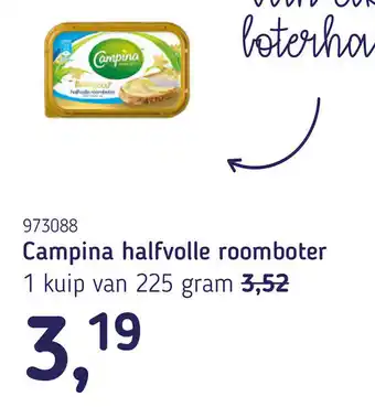 Van Hoeckel Campina halfvolle roomboter aanbieding