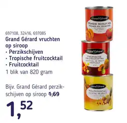 Van Hoeckel Grand Gérard vruchten op siroop aanbieding