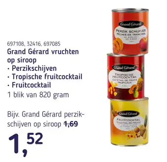 Van Hoeckel Grand Gérard vruchten op siroop aanbieding