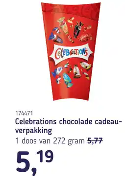 Van Hoeckel Celebrations chocolade cadeau verpakking aanbieding