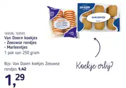 Van Hoeckel Van Doorn koekjes aanbieding