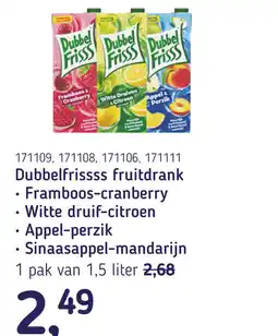 Van Hoeckel Friss Dubbel Frisss Dubbel Frisss aanbieding