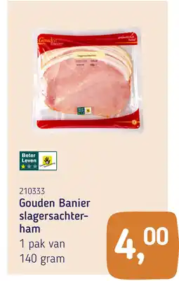 Van Hoeckel Gouden Banier slagersachter ham aanbieding