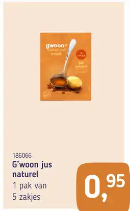 Van Hoeckel G'woon jus naturel aanbieding