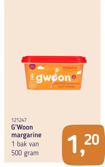Van Hoeckel Gwoon margarine aanbieding