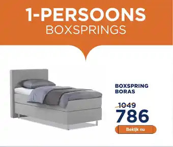 TotaalBED BOXSPRING BORAS aanbieding