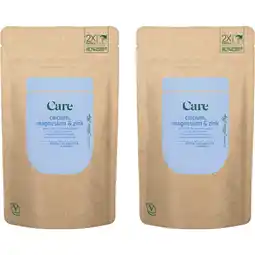 Albert Heijn Care Calcium, magnesium & zink navul 2-pack aanbieding