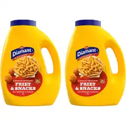Albert Heijn Diamant Friet & snacks frituurvet 2-pack aanbieding