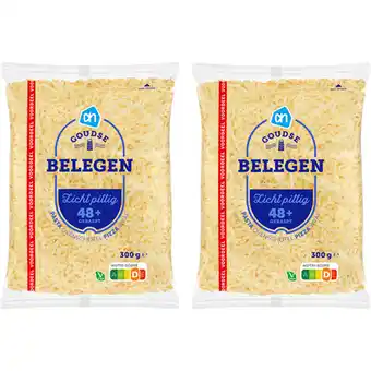 Albert Heijn AH Goudse belegen 48+ geraspt 2-pack aanbieding