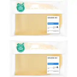 Albert Heijn AH Goudse belegen 48+ plakken 2-pack aanbieding