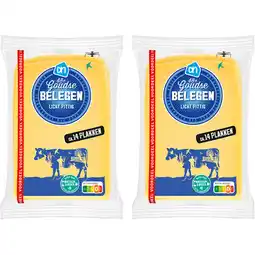 Albert Heijn AH Goudse belegen 48+ plakken groot 2-pack aanbieding