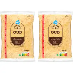 Albert Heijn AH Goudse oud 48+ geraspt 2-pack aanbieding